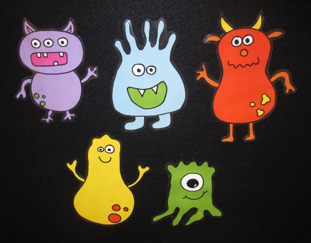 five-itty-bitty-monsters